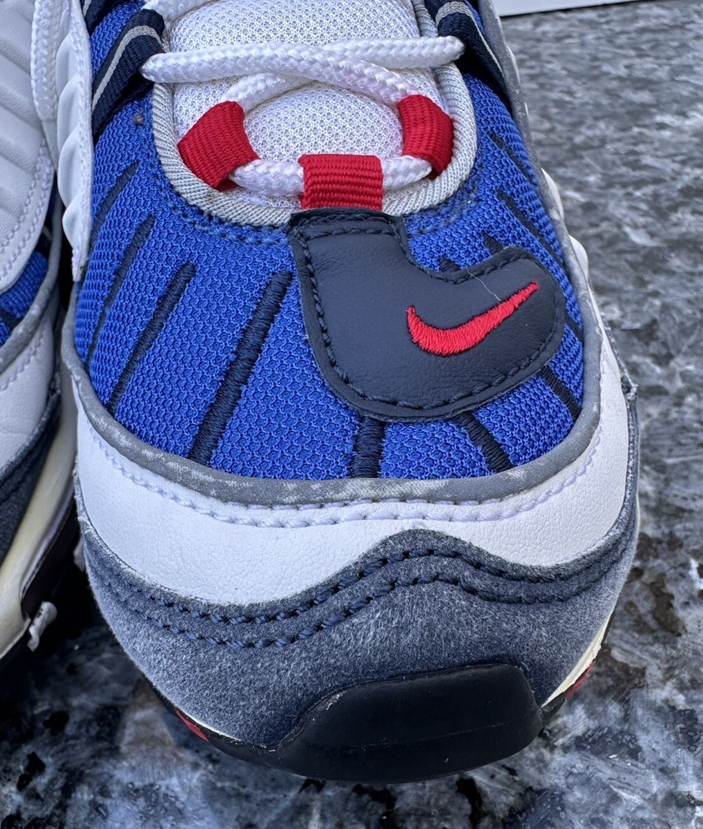 Nike Air Max Shoes Women's Size 7 Blue White Gundam Running