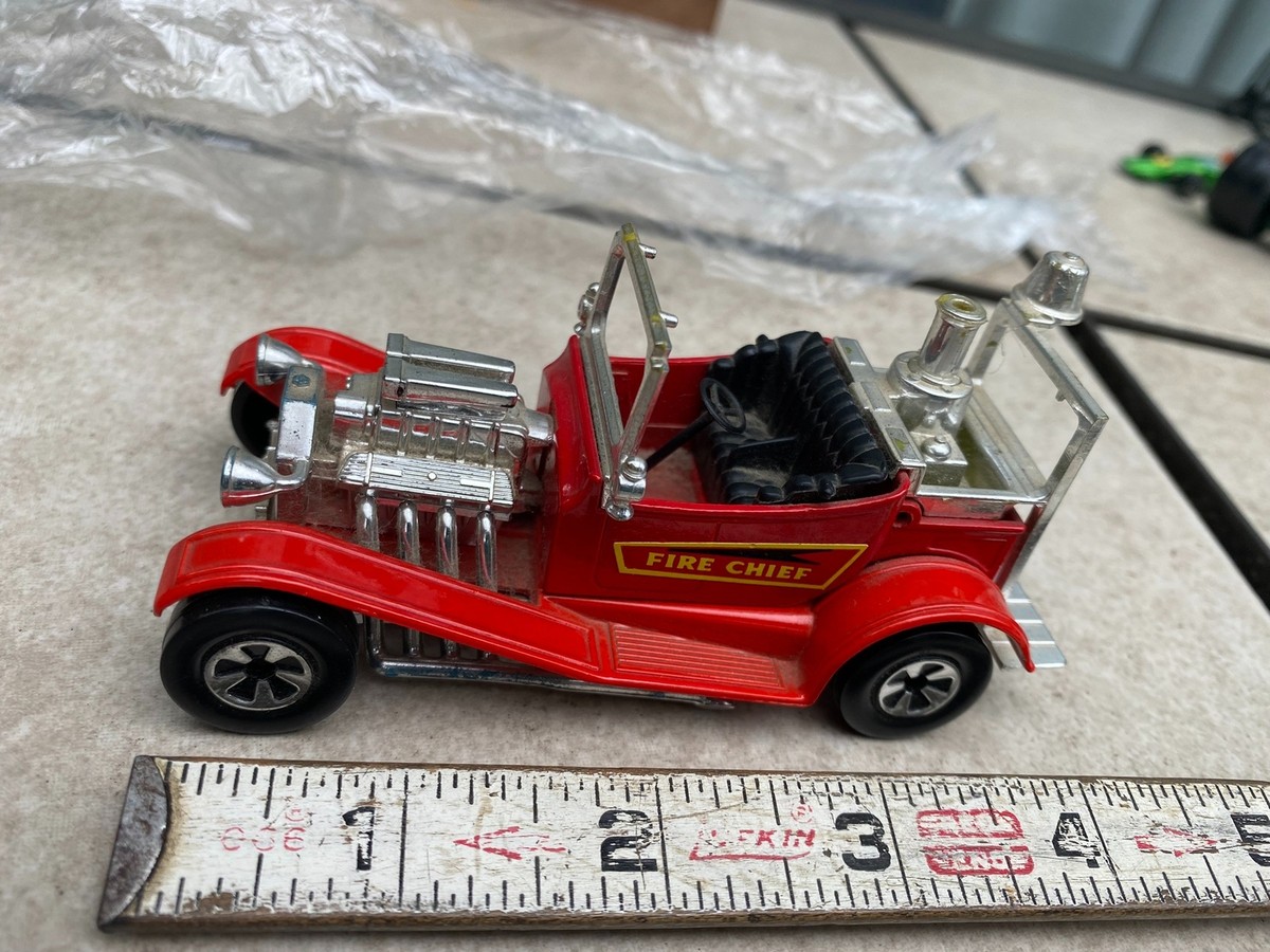 Matchbox SpeedKings K50-53 Fire Chief 1974 Lesney Vintage Toy Car