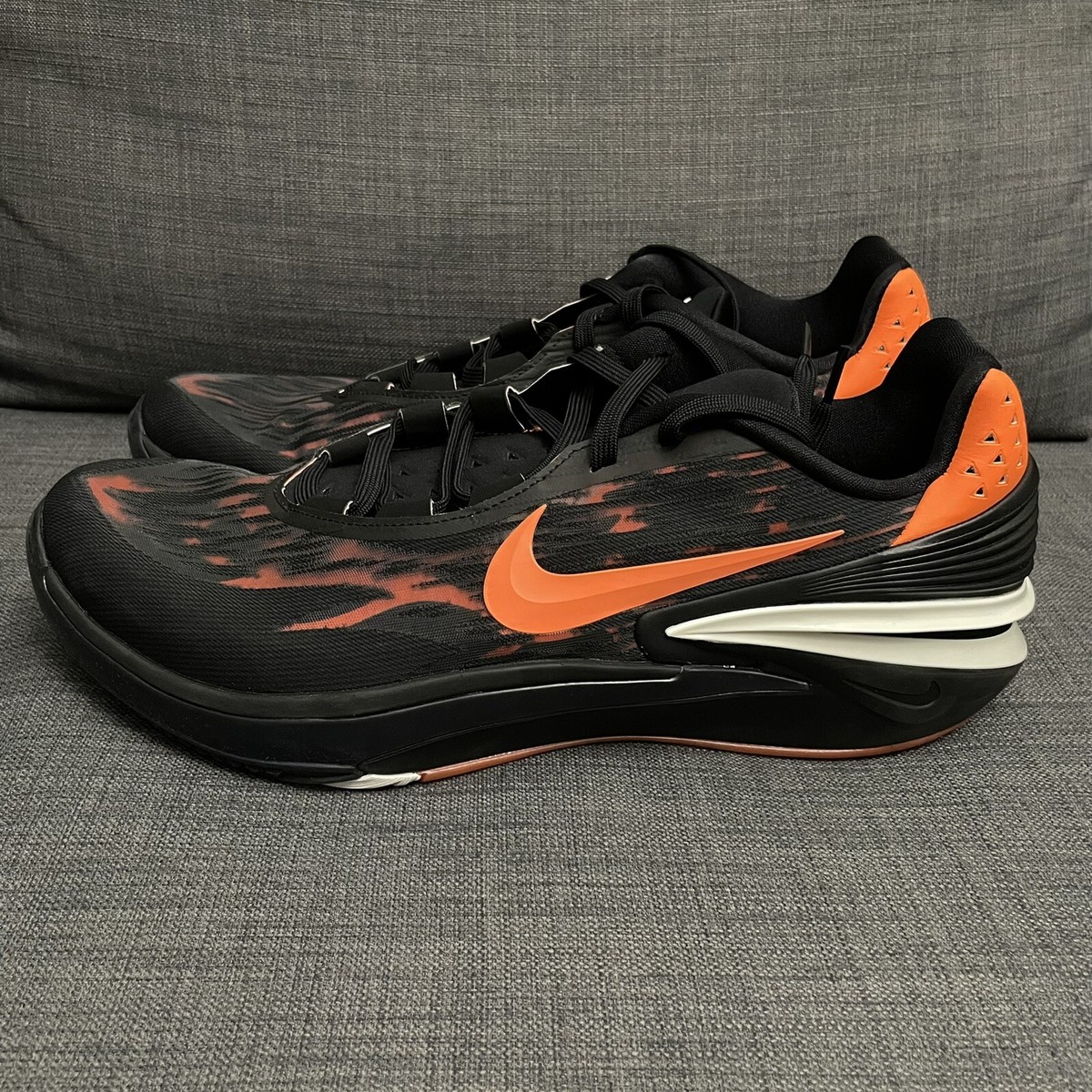 Nike Air Zoom GT Cut 2 “Nike University” Black Orange Men's Size