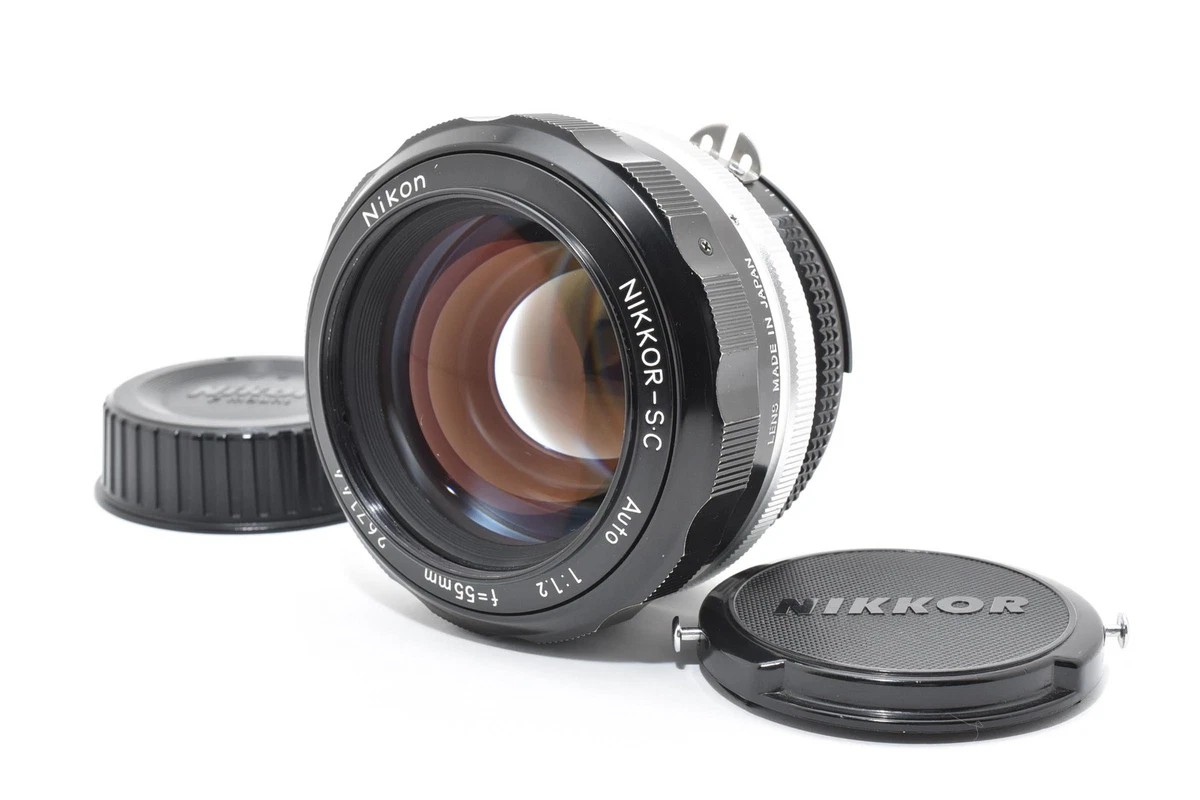 Nikon NIKKOR f/1.2 Camera Lenses 55mm Focal for sale | eBay