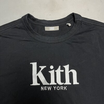 Kith New York embroidered T-Shirt Medium | eBay