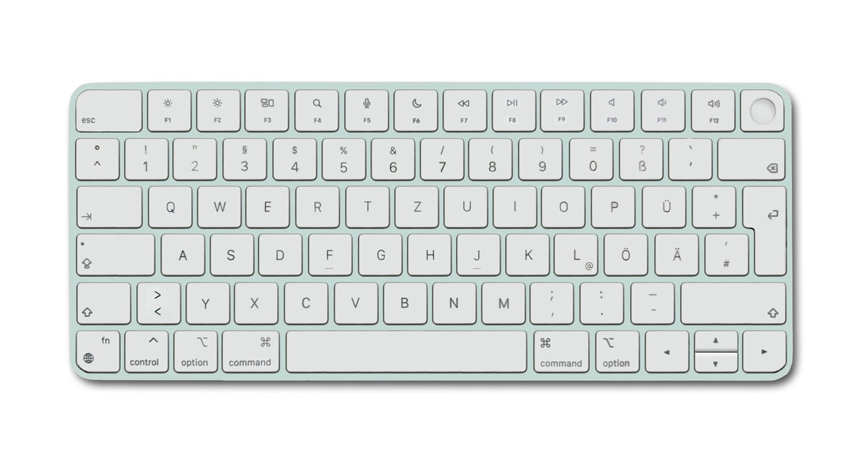 Genuine Apple Magic Keyboard with Touch ID German MK293LL/A A2449