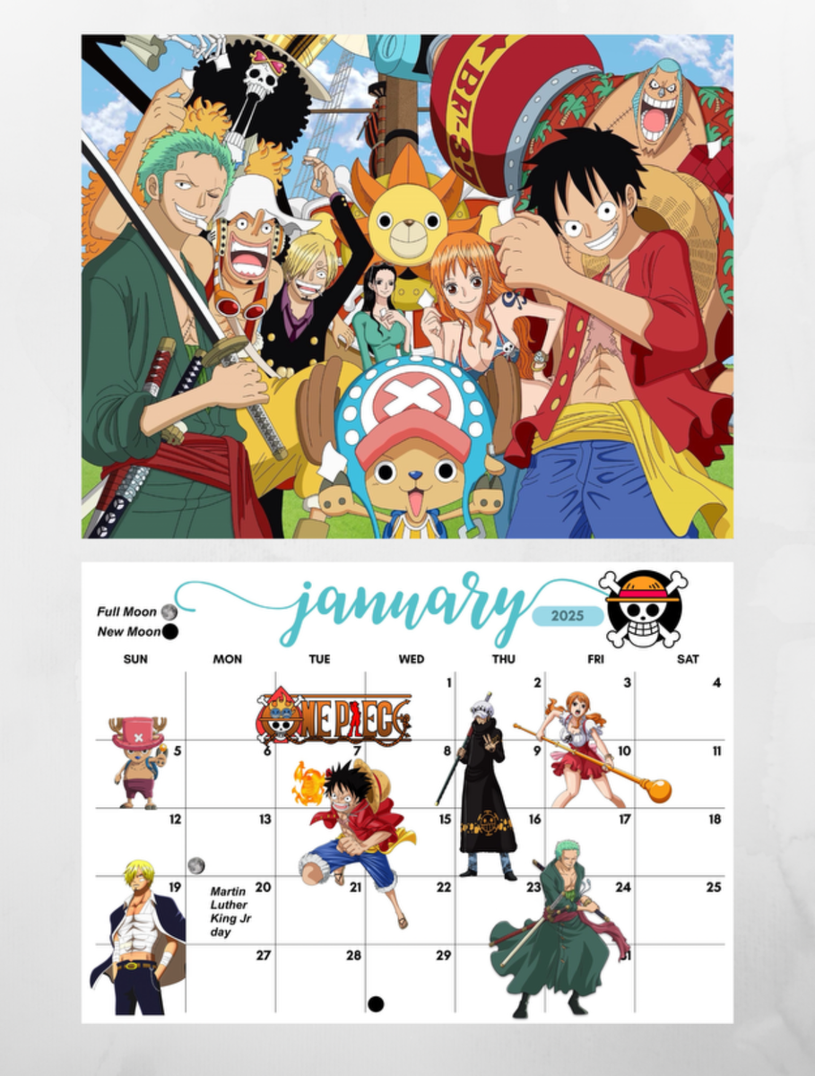 One Piece Wall calendar 2026 | eBay