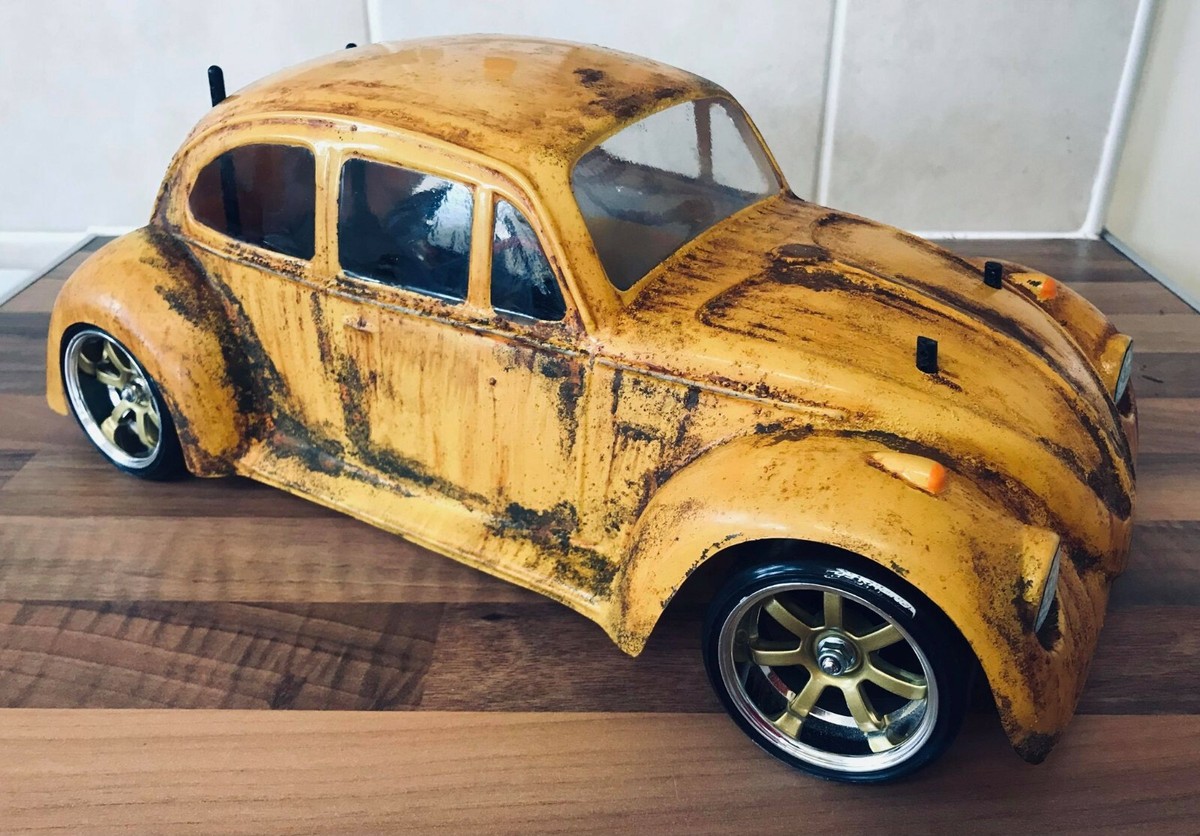 Volkswagen Beetle Body LEXAN Shell 1:10 Touring Car Drift Crawler