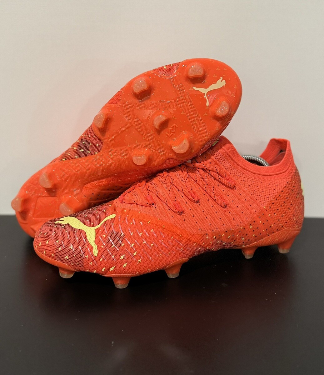 Puma Future Z 1.4 Men's 11.5 Soccer Cleats FG AG Coral Neymar Jr