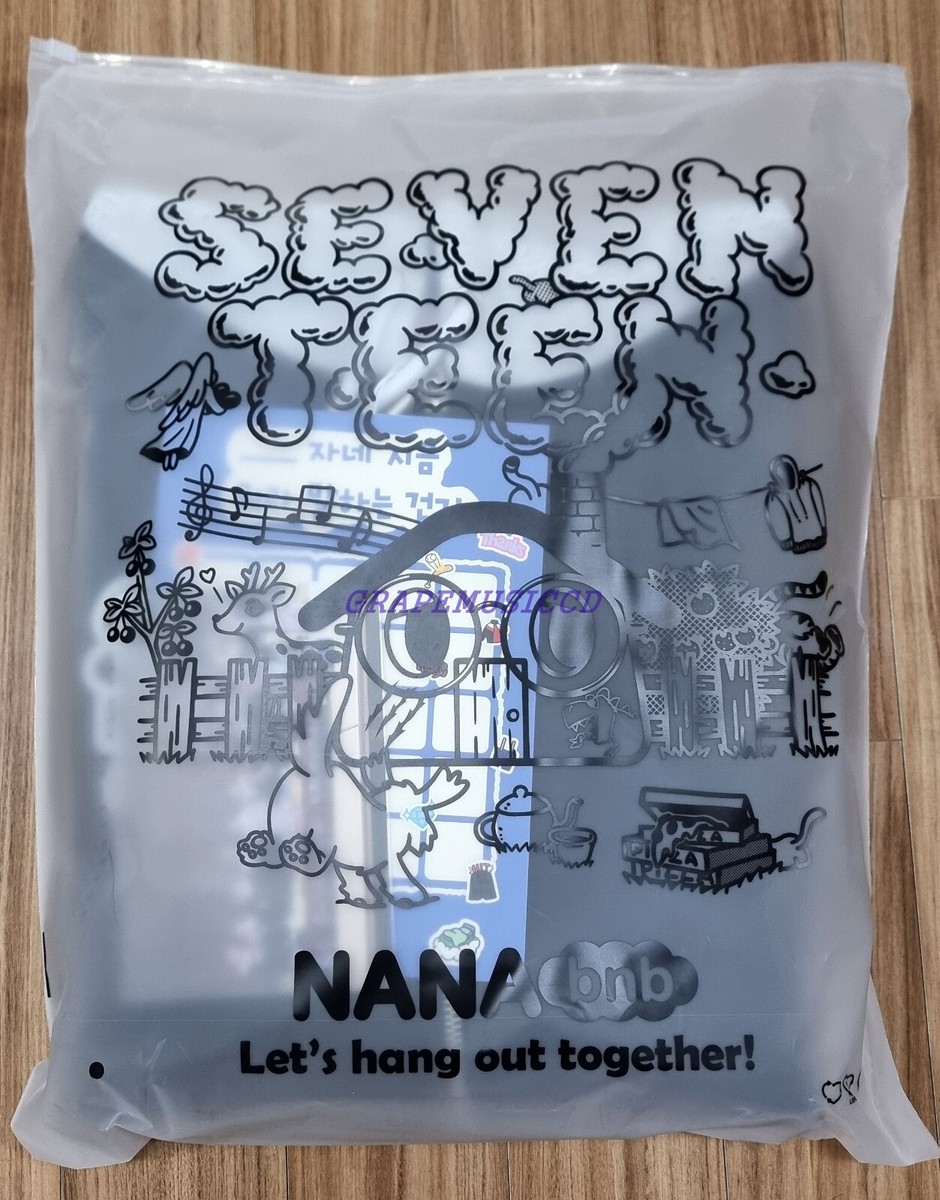 NANA bnb WITH SEVENTEEN Official GOODS MD Zip-Up Hoodie L SIZE NEW