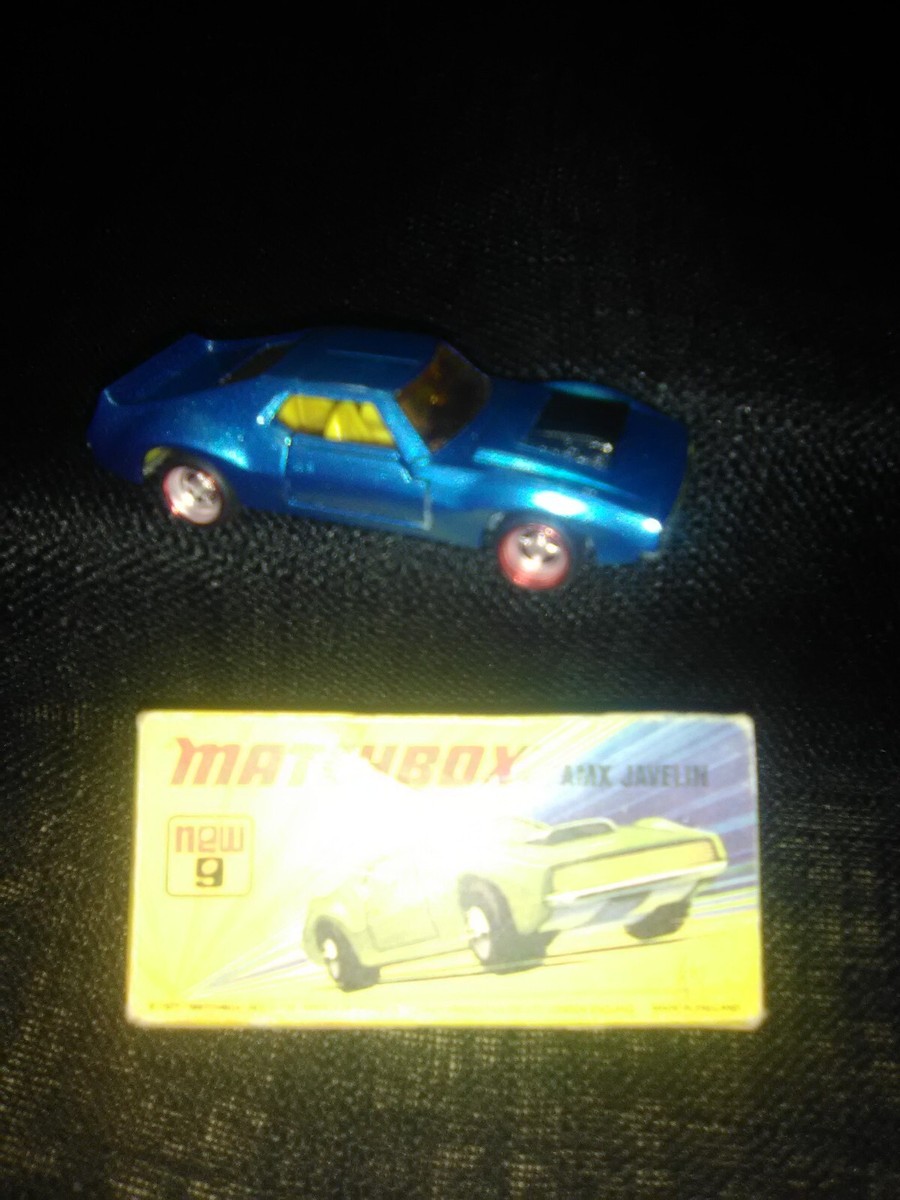 Vintage AMX Javelin No.9.Matchbox Superfast.(1972). | eBay
