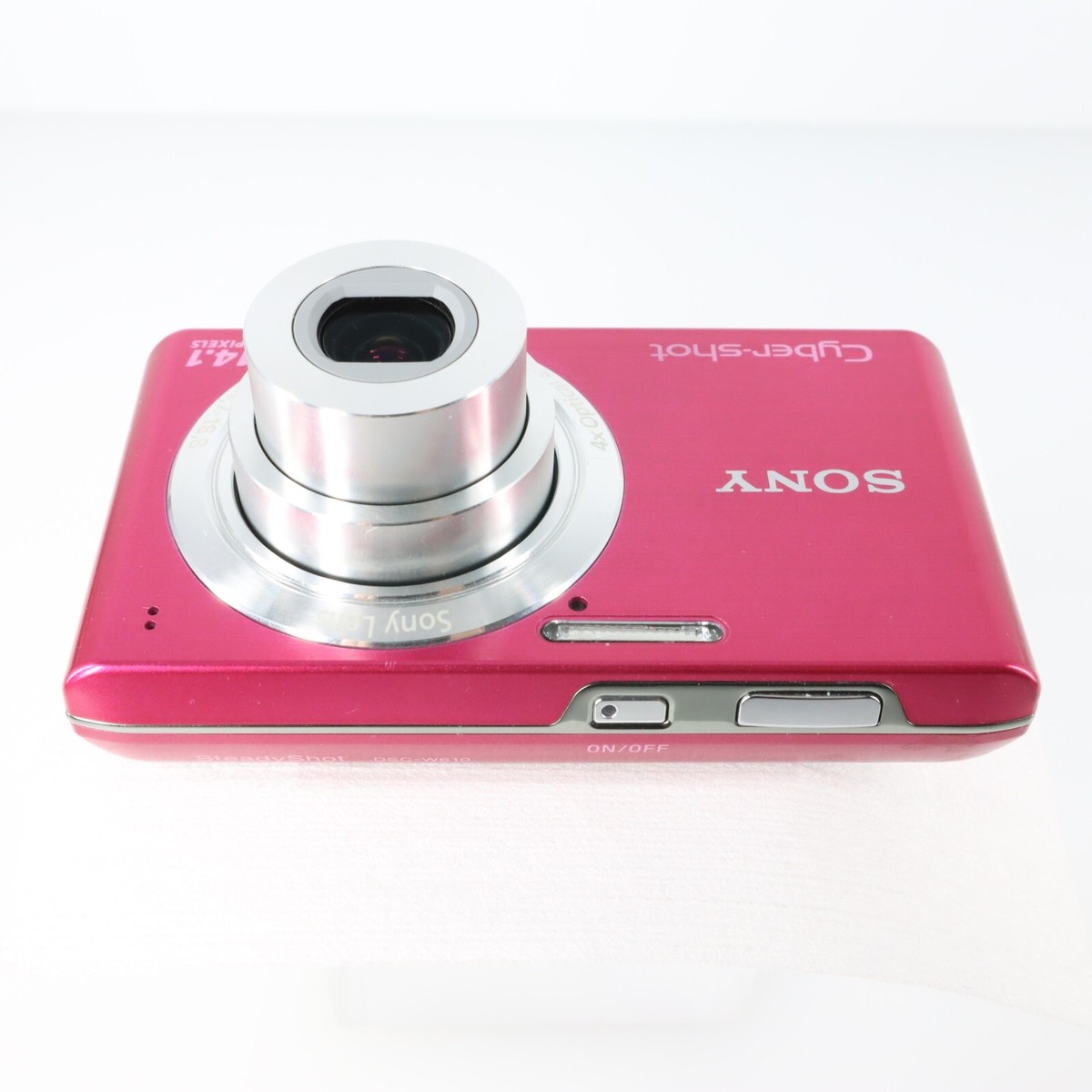 SONY Digital Camera DSC-W610 Pink Cyber Shot 4.0x Optical Zoom