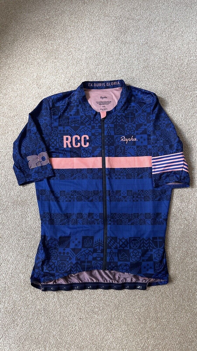 USED BLUE RAPHA RCC 2020 PRO TEAM ANNUAL SUMMER FLYWEIGHT SS