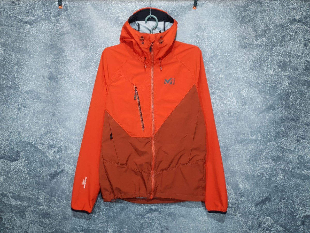 Millet Elevation Gore Windstopper Orange Jacket Mens Size S | eBay