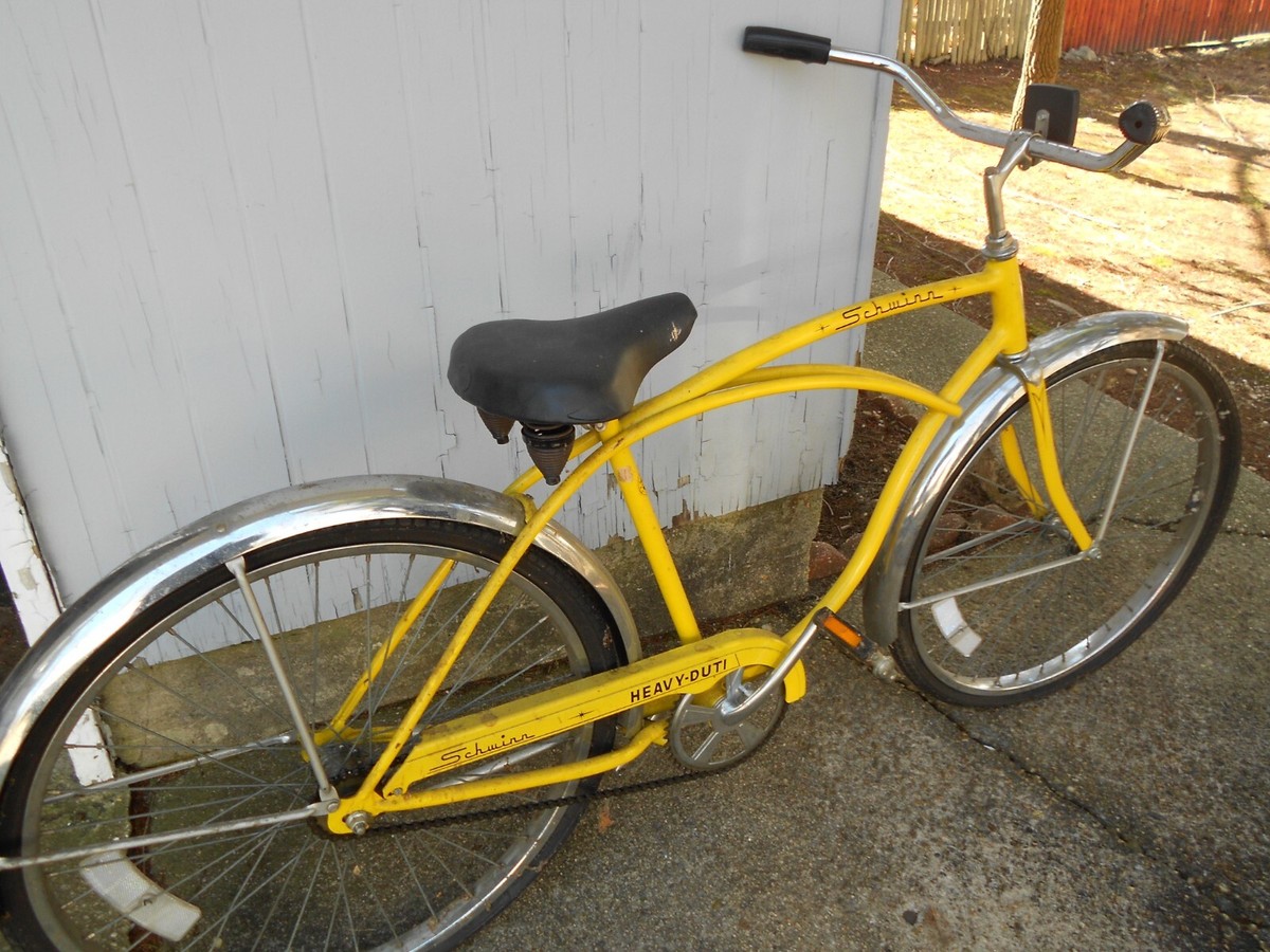 Vintage Schwinn Heavy Duti, Beach Cruiser Bicycle-Chicago Made | eBay