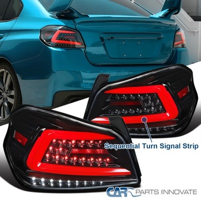 Sequential LED Turn Signals] Fits Subaru 15-21 WRX / WRX STI Tail