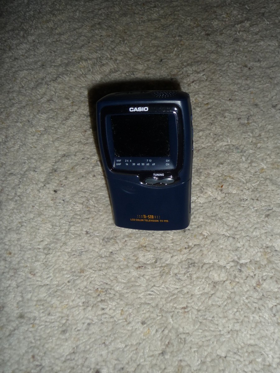 Vintage Casio Ti-STN TV-995 Color Handheld 2.3