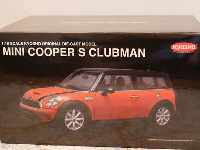 KYOSHO MINI COOPER S CLUBMAN RED ART.08746R 1:18 NEW RARE | eBay