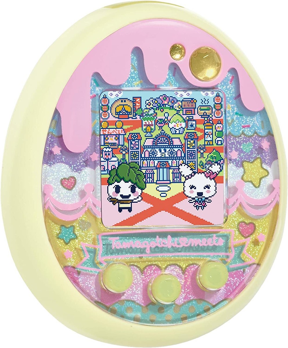 BANDAI Tamagotchi Meets Sweets Meet ver. Yellow Color OFFICIAL new