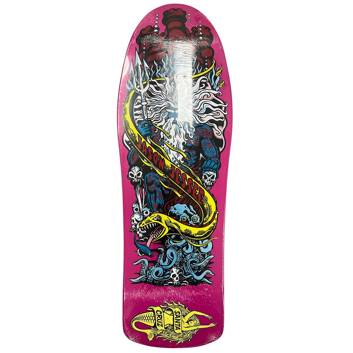 RARE - Santa Cruz Jason Jessee Neptune Mermaid Reissue Deck | eBay