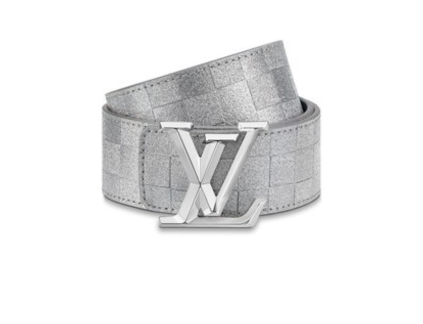 LOUIS VUITTON LV Pyramide Glitter 40MM Belt size 110 | eBay