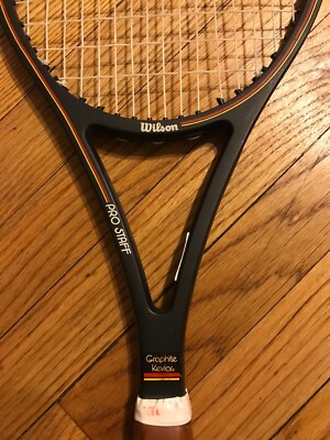 WILSON PRO STAFF MIDSIZE Graphite Made with Kevlar Tennis Racket