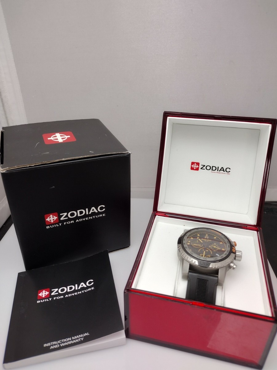 k622 Men's Handsome Zodiac 1882 Crossover ZO7102 Wristwatch | eBay