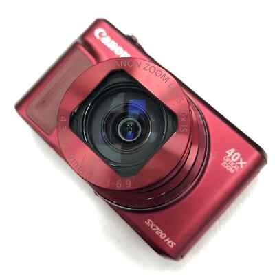 Canon PowerShot SX720 HS 20.3MP Compact Digital Camera RED 40x Wi