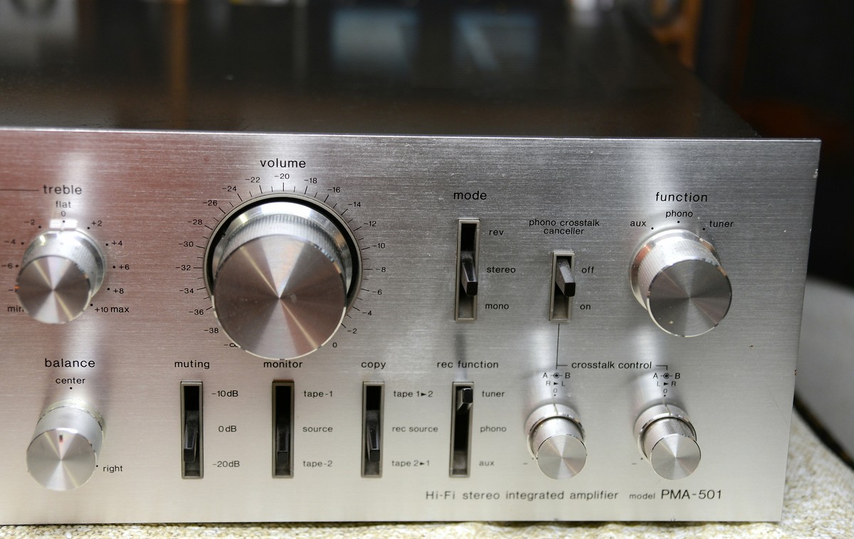 Denon PMA-501 integrated silver face amplifier | eBay