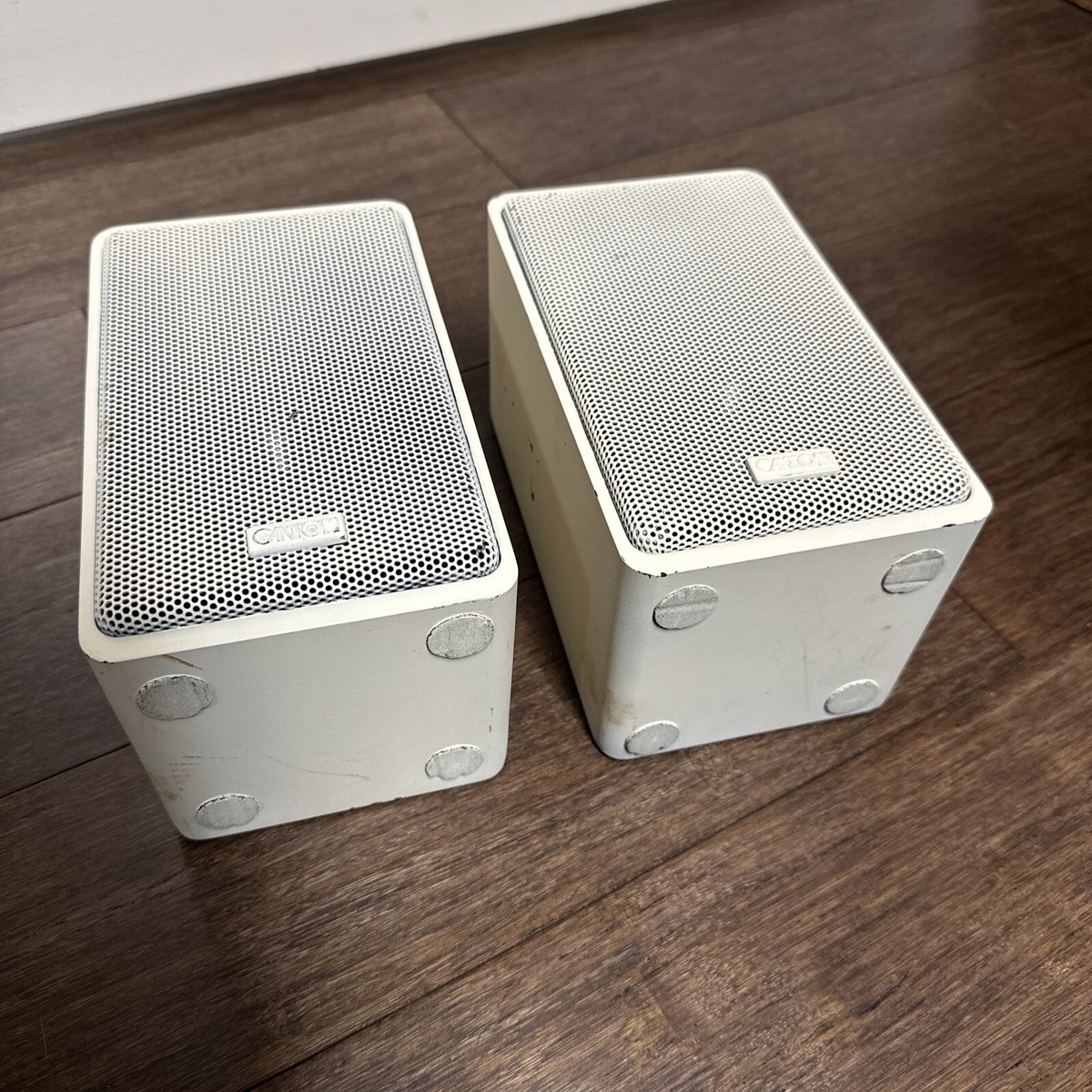 Canton speakers Plus S white. Made in Germany | eBay