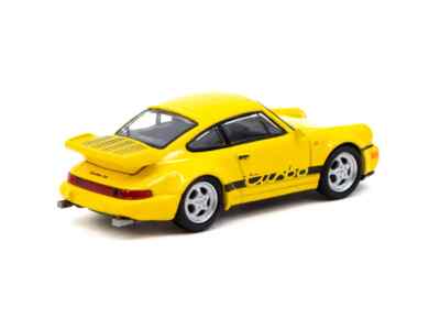 Schuco x Tarmac Works 1/64 Porsche 911 Turbo Yellow | eBay