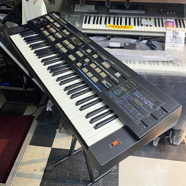 Casio CZ-3000 Vintage Digital Synthesizer 61-Key – With AC Cable