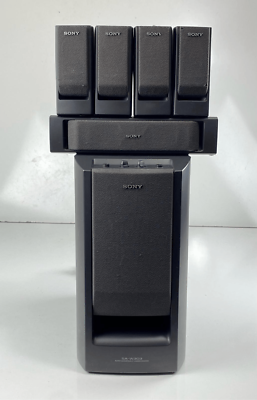Sony SA-W303 35W Active Super Subwoofer, 4 SS-V130 & 1 SS-CN130