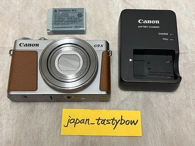 Canon PowerShot G9X Mark II Digital Camera Silver Boxed Made in