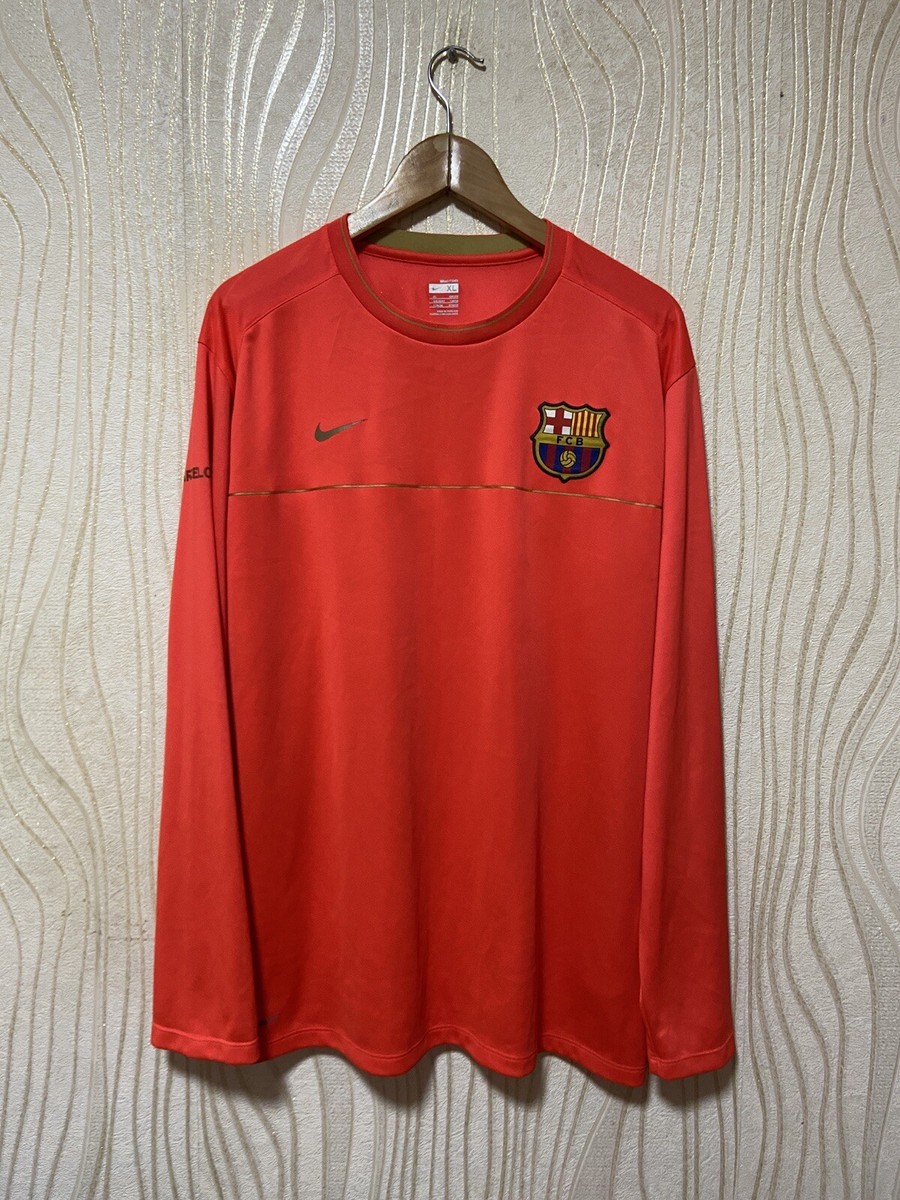 BARCELONA 2008 2009 TRAINING SHIRT JERSEY LONG SLEEVE NIKE 286794