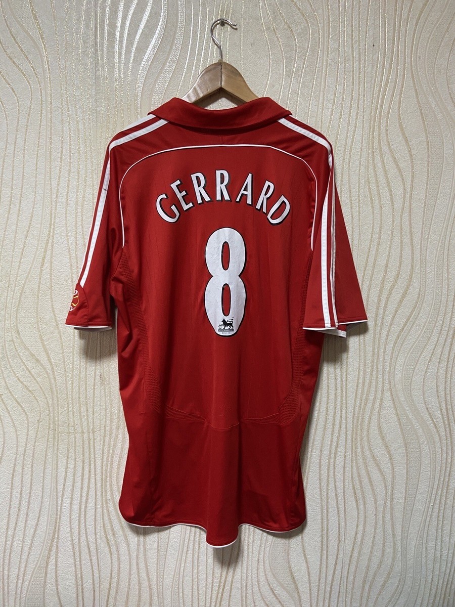 LIVERPOOL 2006 2008 HOME SHIRT JERSEY ADIDAS 053327 sz 2XL MEN #8
