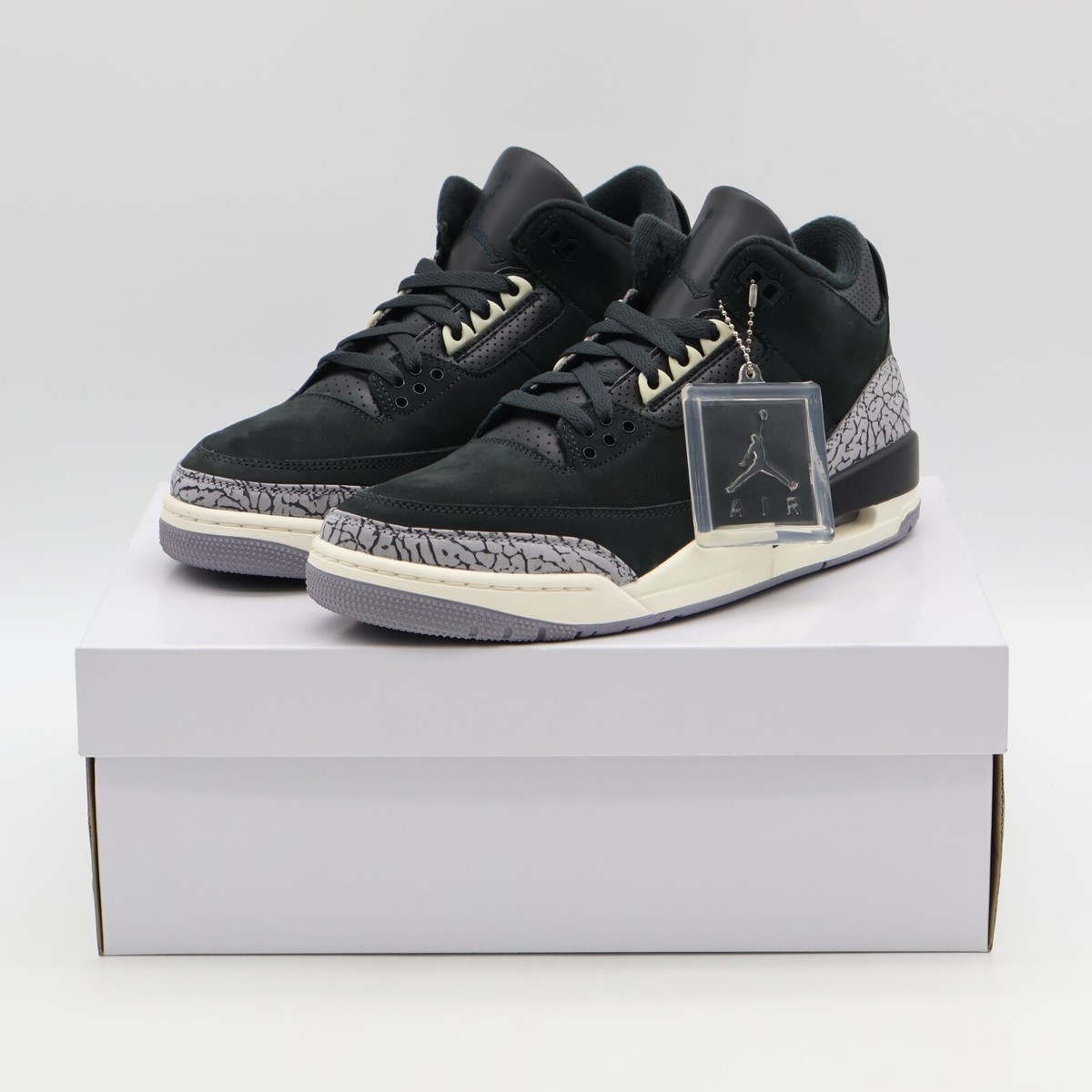 CK9246-001 Nike Air Jordan 3 Retro Off Noir (Women's) | eBay