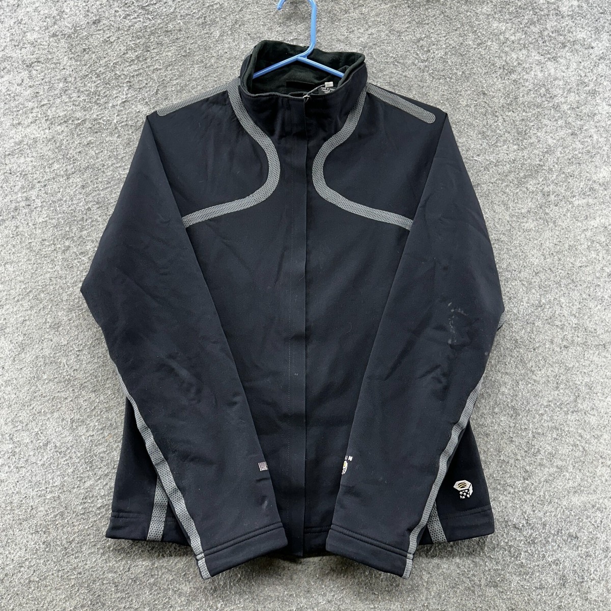 Mountain Hardwear Jacket Women S Black Conduit Soft Shell Full Zip