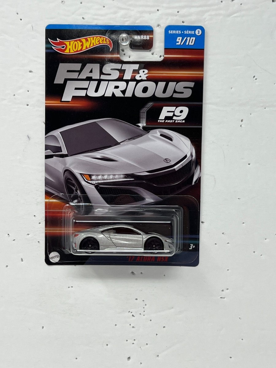 Hot Wheels Fast & Furious '17 Acura NSX F9 The Fast Saga 1:64