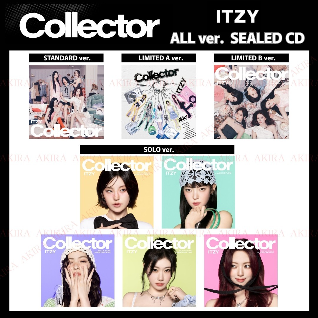 PSL ITZY JAPAN 2nd ALBUM Collector ALL ver. SEALED CD OFFICIAL | eBay