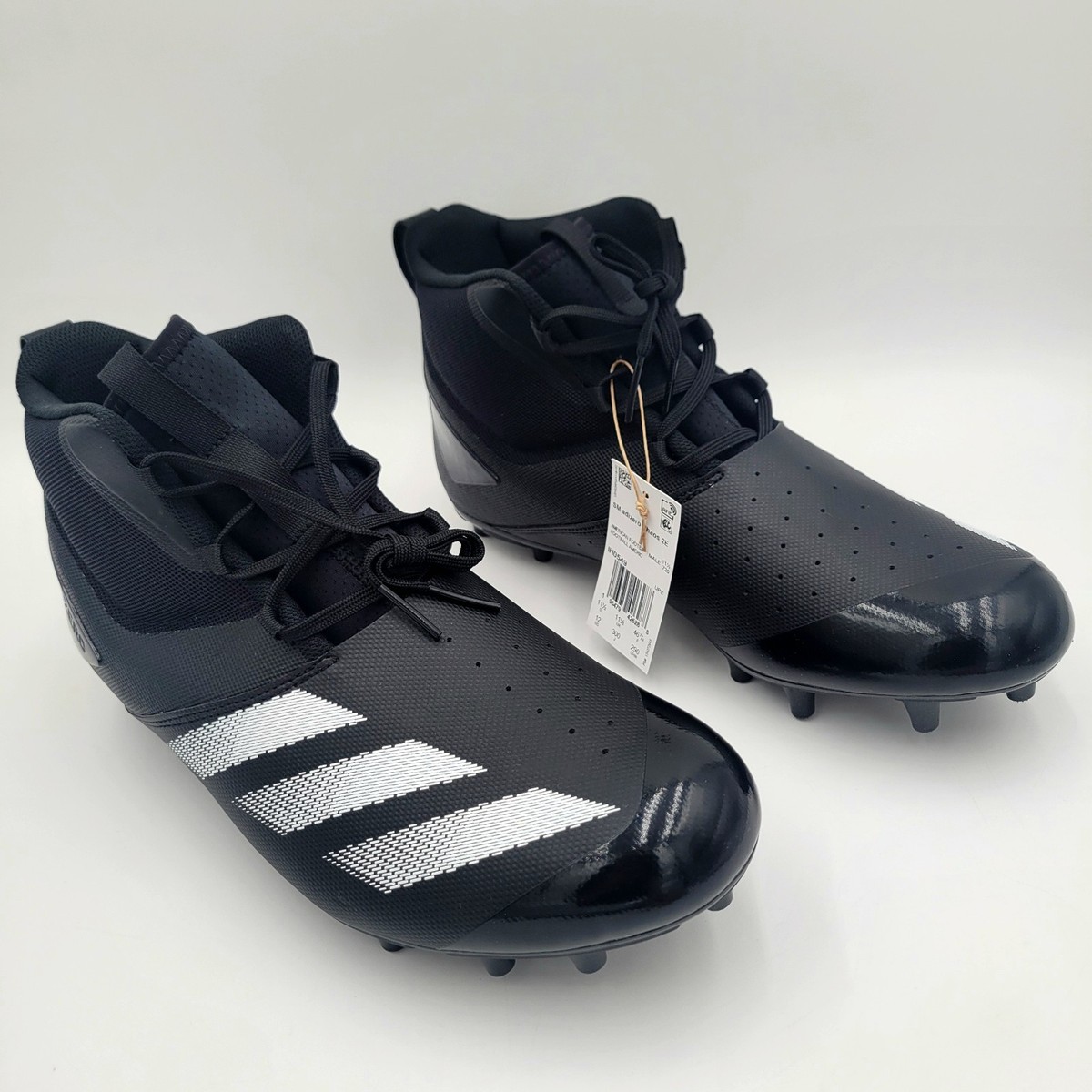 adidas ADIZERO Chaos Lineman Football Cleats Men's Size 12 Black