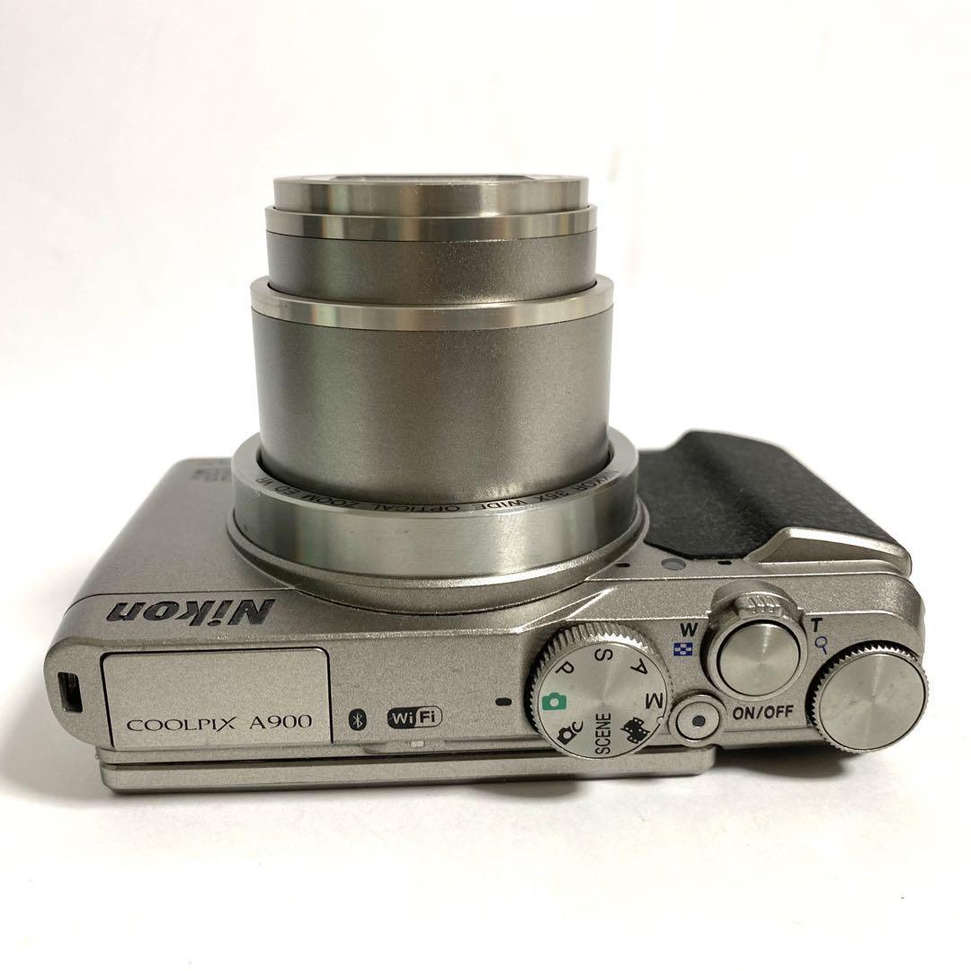 Nikon COOLPIX A900 Digital Camera W. 35x Zoom Lens 20.3MP Silver