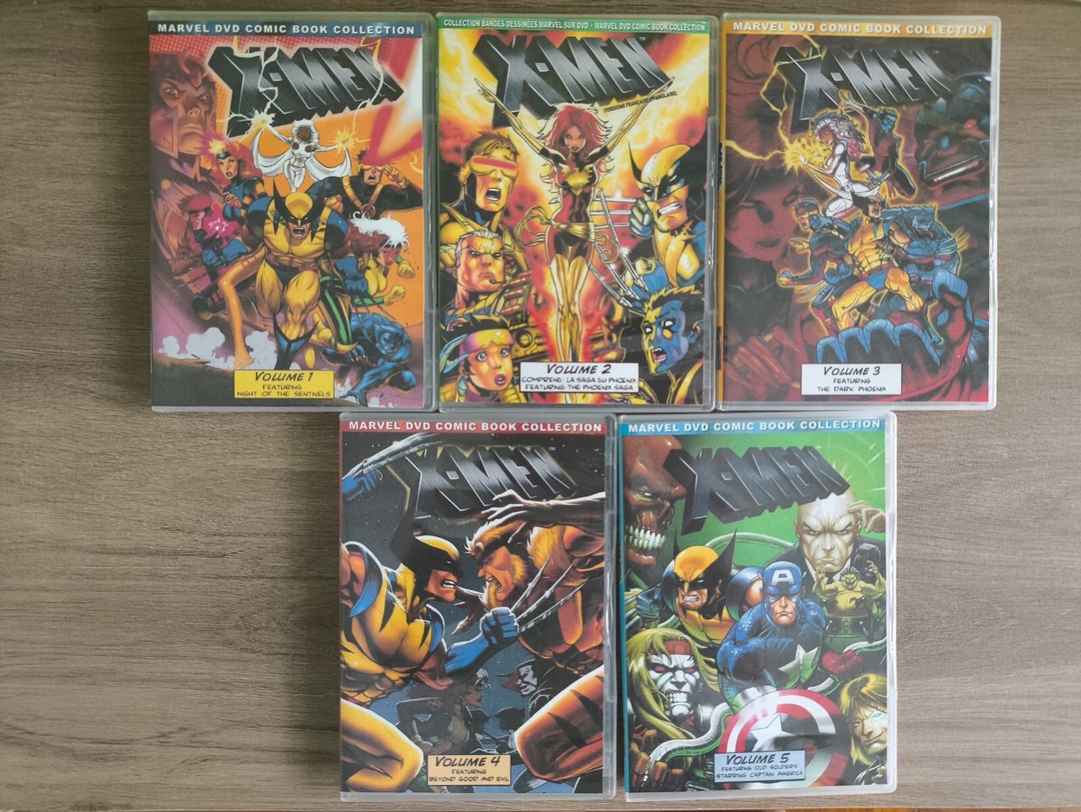 X-men Complete Marvel DVD Comic Book Collection DVD Box Sets Lot