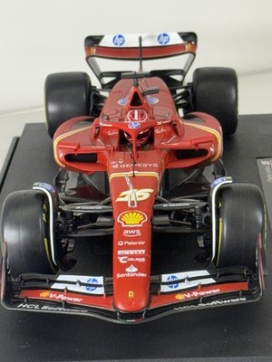 BBURAGO 1/18 - FERRARI F1 SF-24 - SEASON CAR 2024 (C. LECLERC