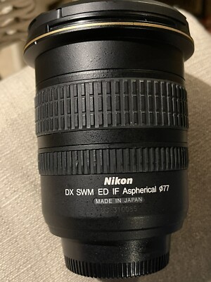 Nikon AF-S DX NIKKOR 12-24mm F/4 G ED DX SWM ED IF Aspherical Lens