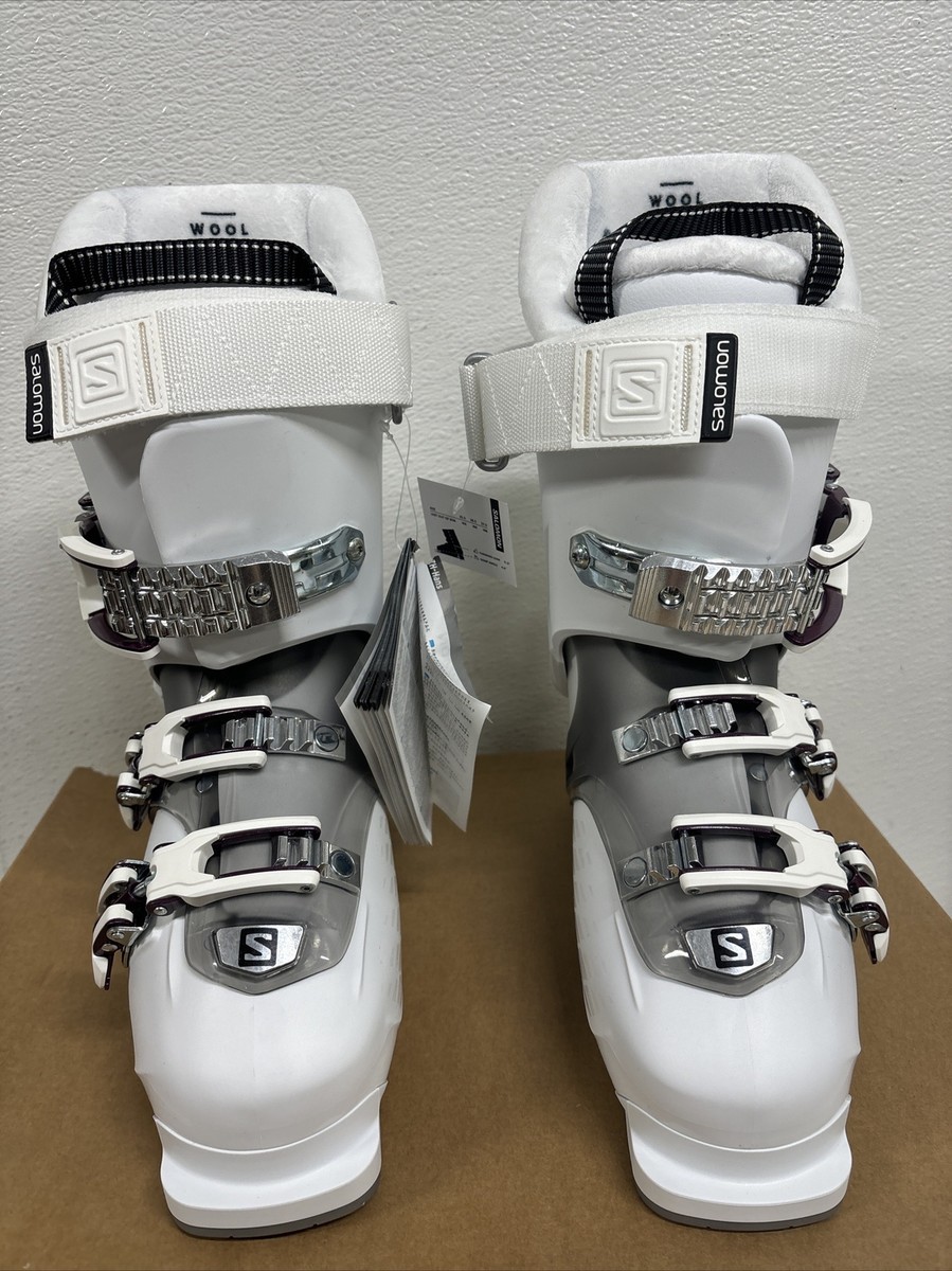 SALOMON QUEST Access 60 W SKI BOOTS Womens SIZE 24-24.5 #5D3 | eBay