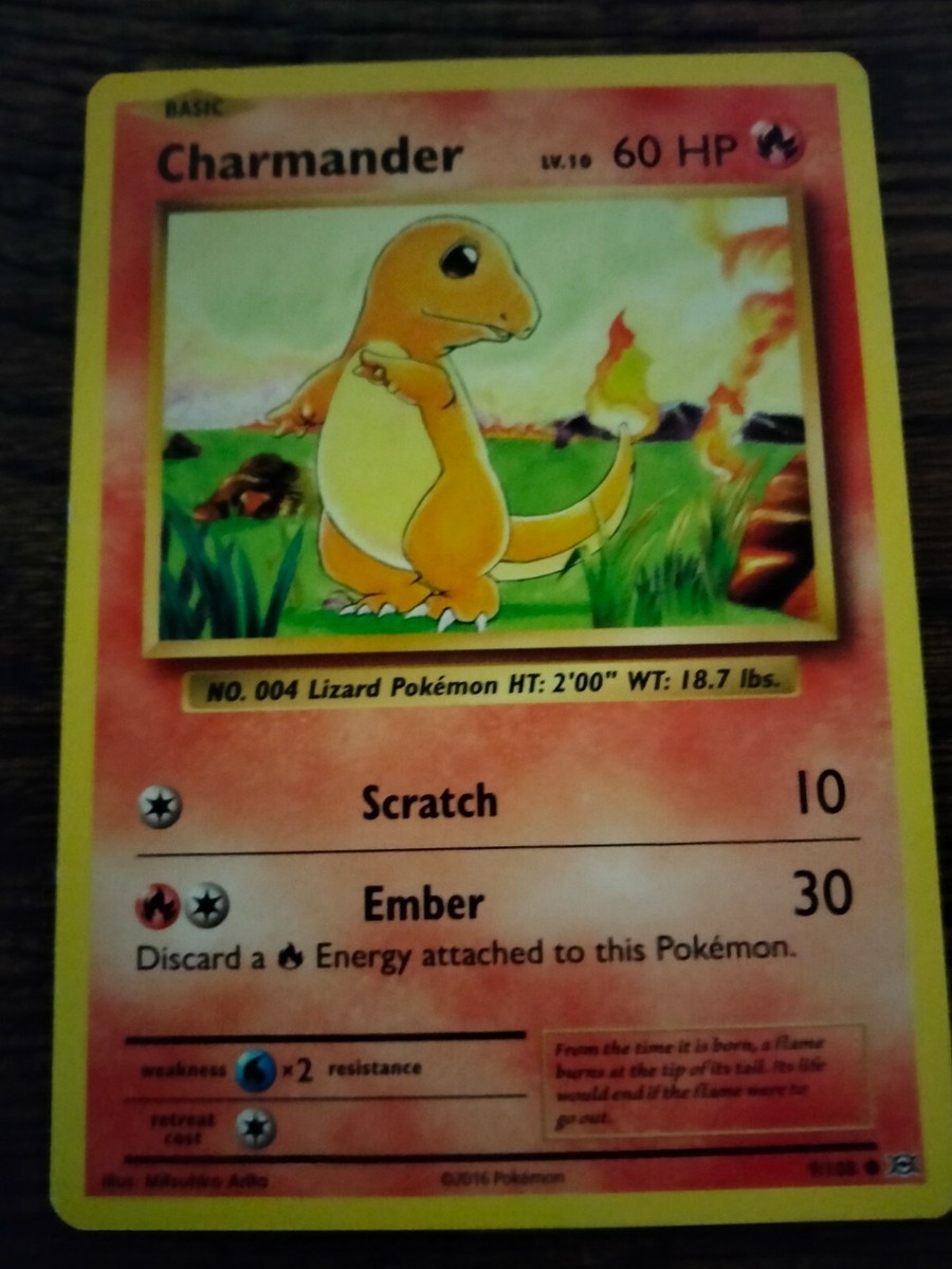 charmander 9/108 mint condition 2016 BASIC | eBay