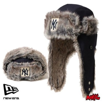New Era Trapper Wool Yankees Flight Cap 14667621 – L/XL Ear Flap