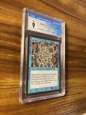 MTG✨TIME SPIRAL✨Urza's Saga CGC QUAD 9's++ MINT RARE Sorcery