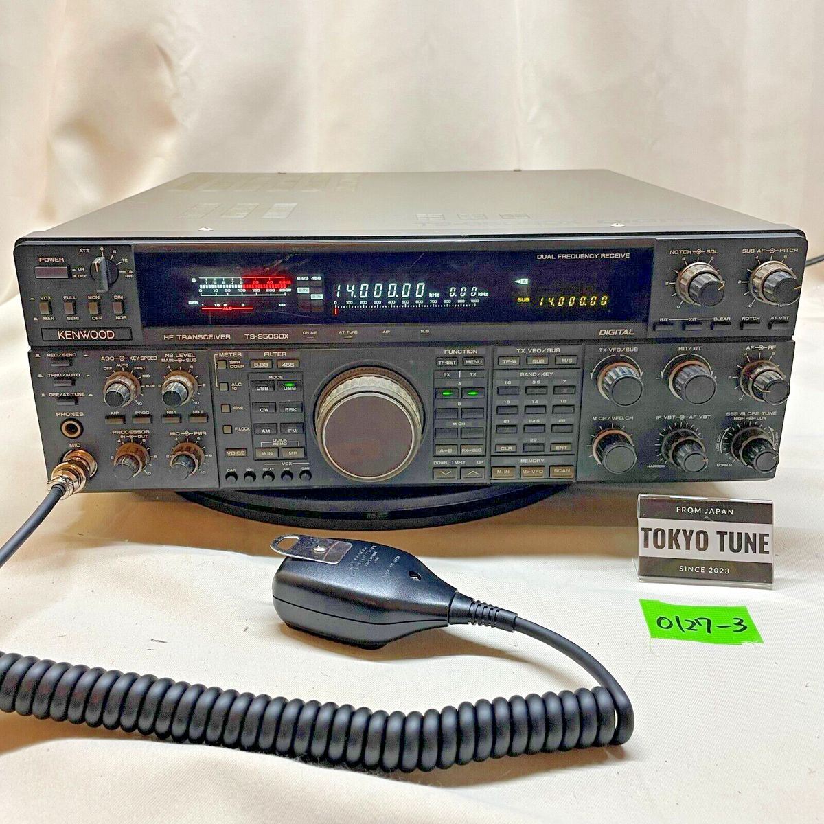 Kenwood TRIO TS-950SDX Digital HF Transciever Ham Radio 100W 1.8