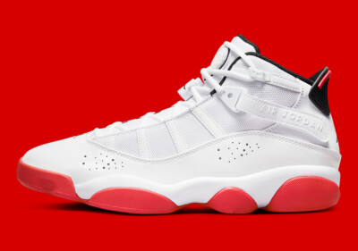 Nike Air Jordan 6 Rings Cherry White University Red 322992-160