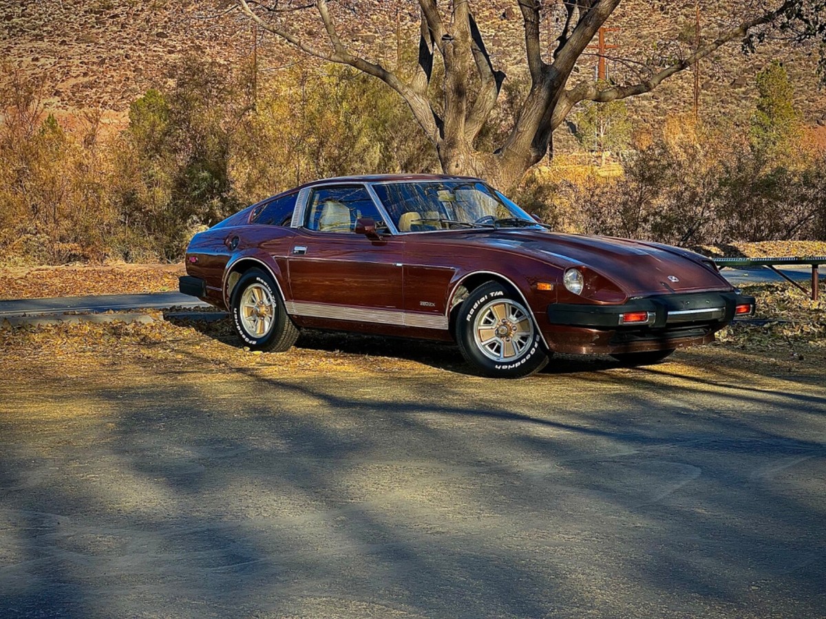 1979 datsun 280zx 2dr manual coupe brown interior with bronze