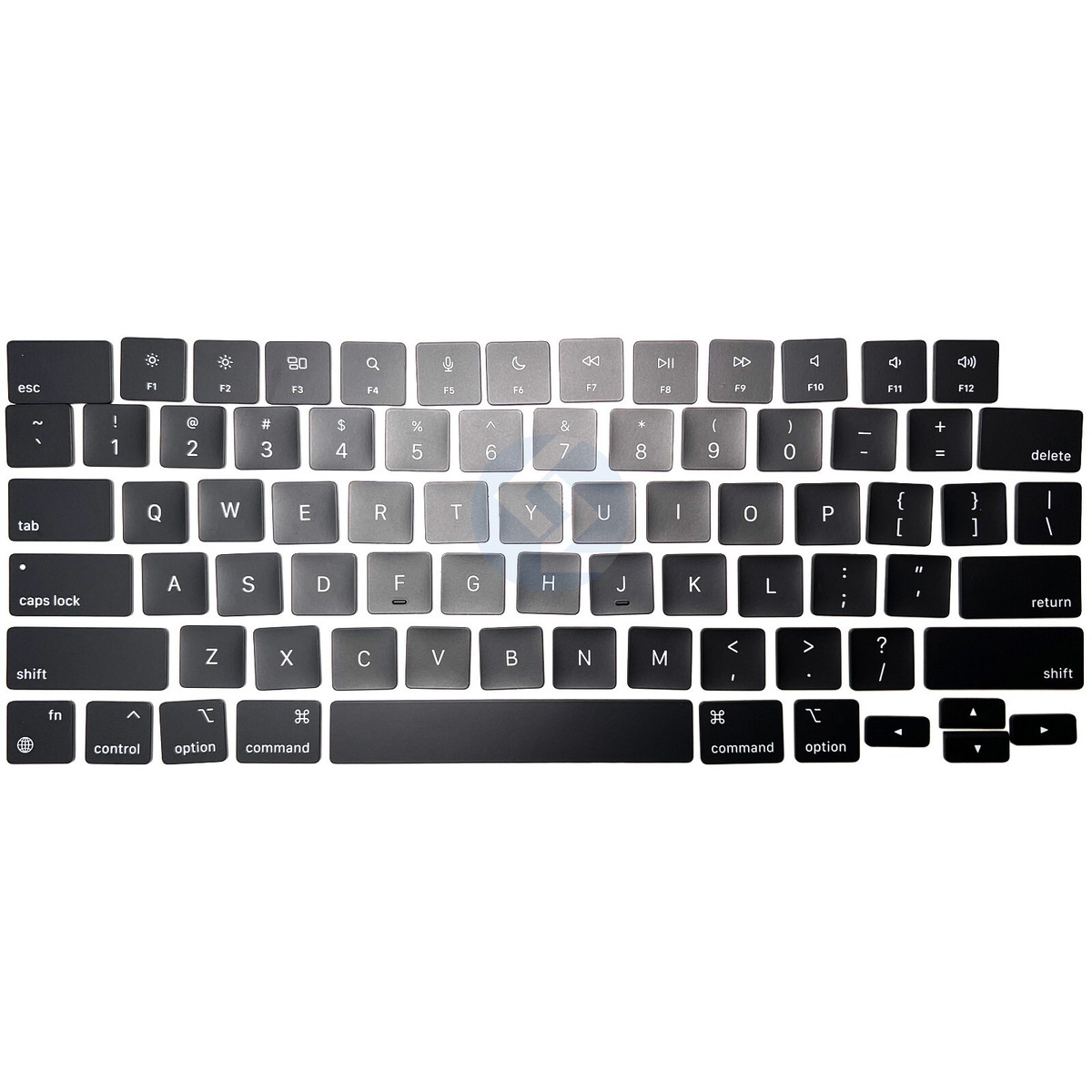 NEW One Set Replacement Black Keyboard Key Cap for Macbook Air 13