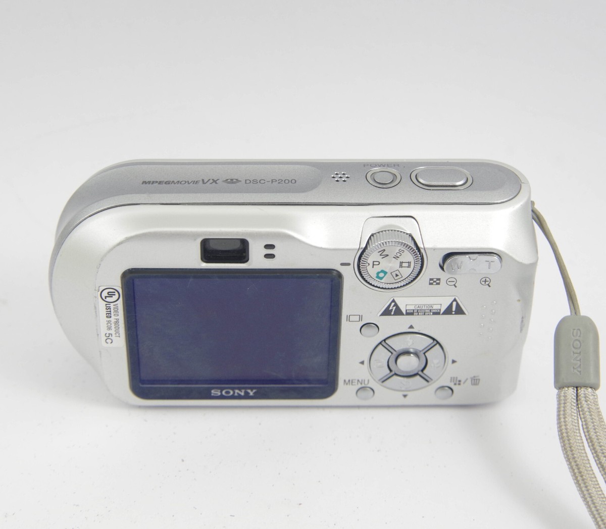 Sony CyberShot DSC-P200 7.2MP Digital Camera - Silver 27242671331